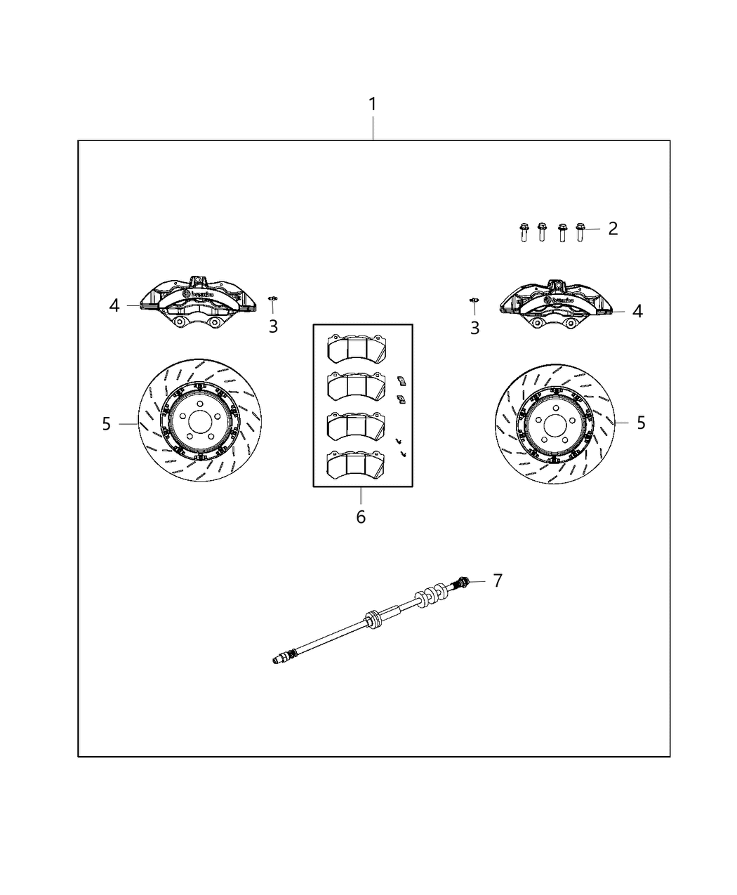 Caliper Assembly Disc Brake Front