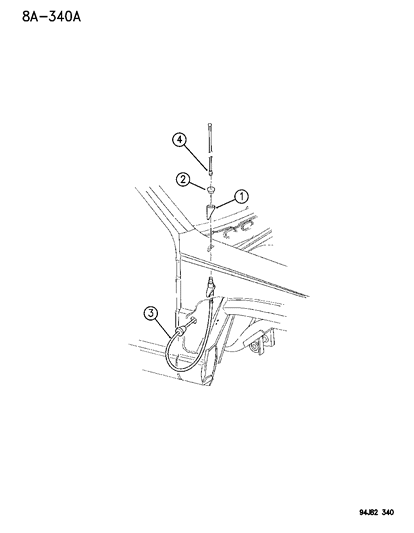 Escutcheon, Antenna