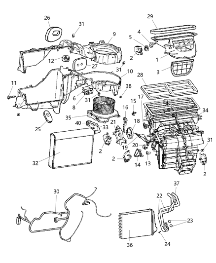Resistor Blower Motor
