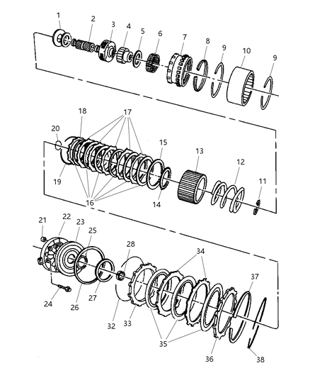 Plate, O/Drive Clutch