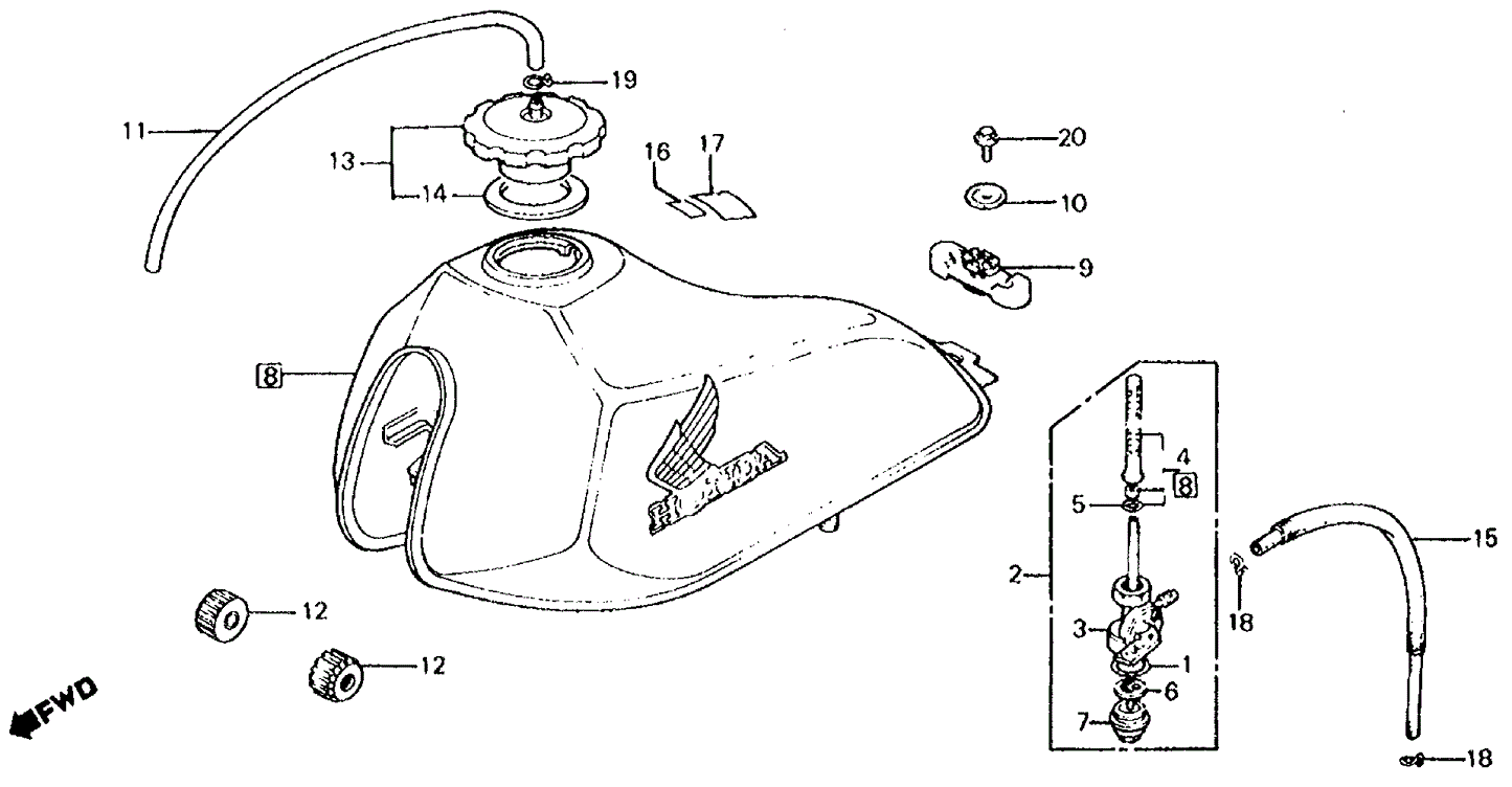 Screen Set, Fuel Strainer