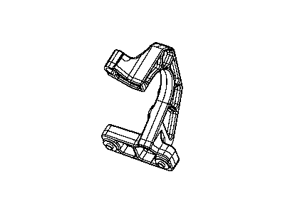 New 2014-2016 Fits Chrysler Grand Cherokee Bracket-Drive Shaft Center Bearing - Part # 52123604AA