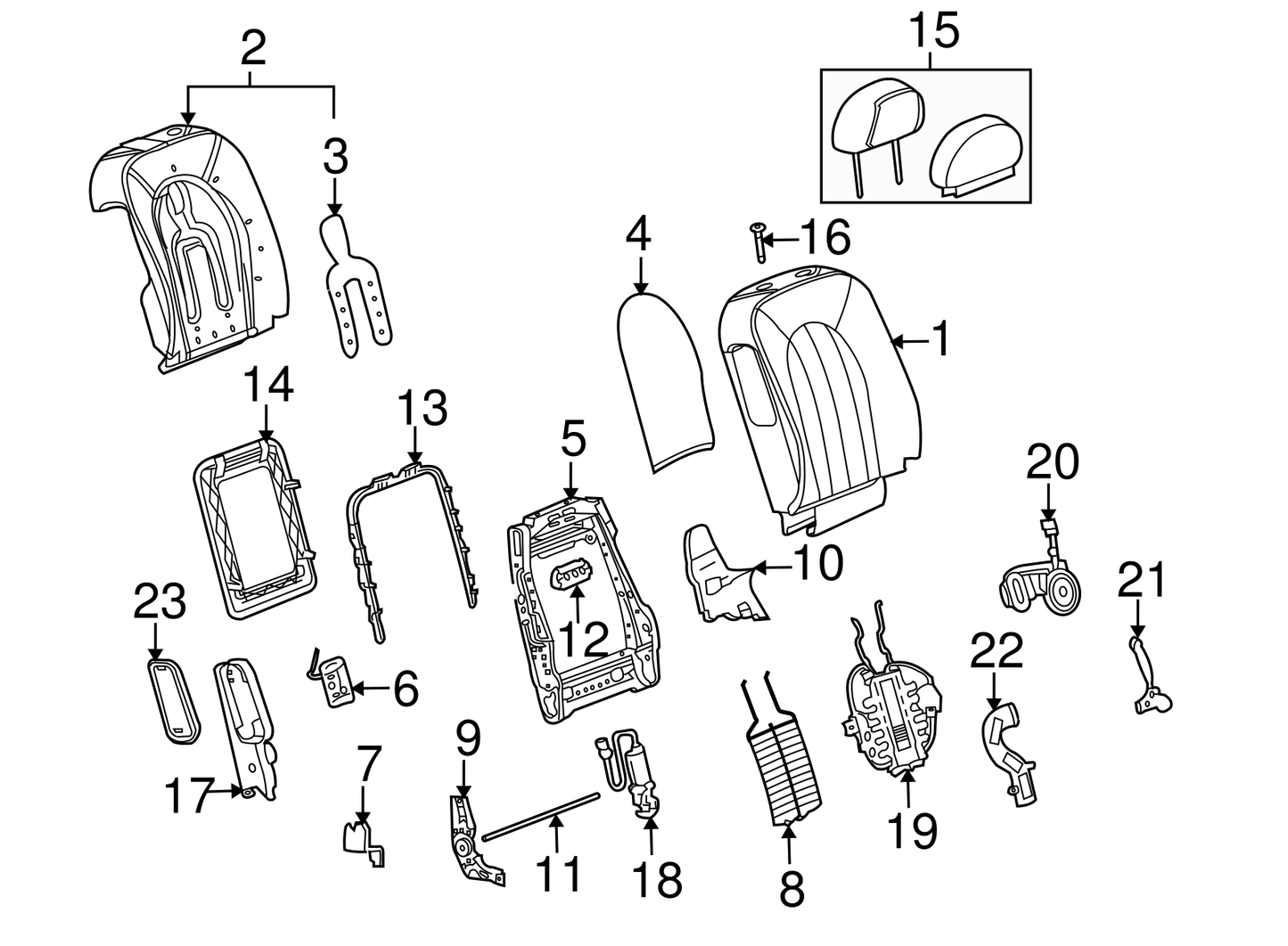 Seat Back Pad