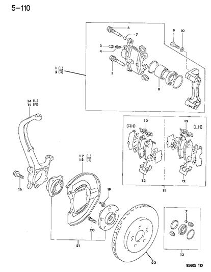 Pad Package, Front Brake