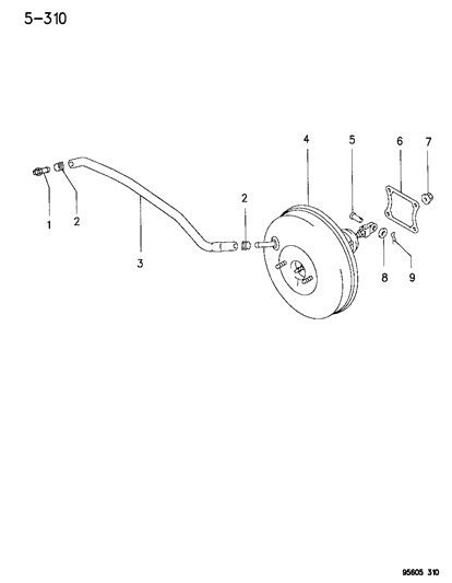 Mopar - 1985 1997 Fits Chrysler Avenger Washer Flat # - Part # MB151106