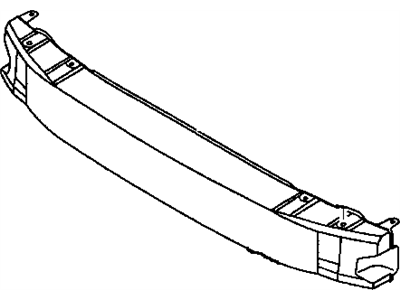 Mitsubishi: Genuine OEM Factory Original, Reinforcement Fr Bumper - Part # MB913814
