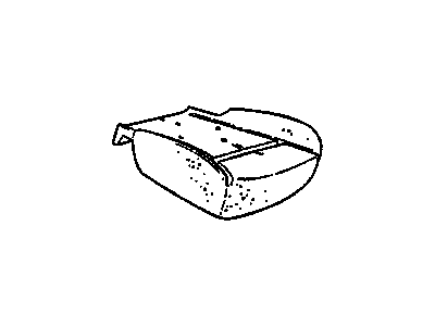 Pad, Rear Seat Cushion