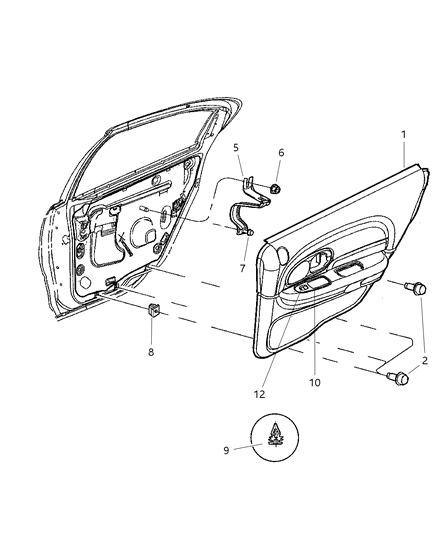 Plug Bezel Trim Pull Cup