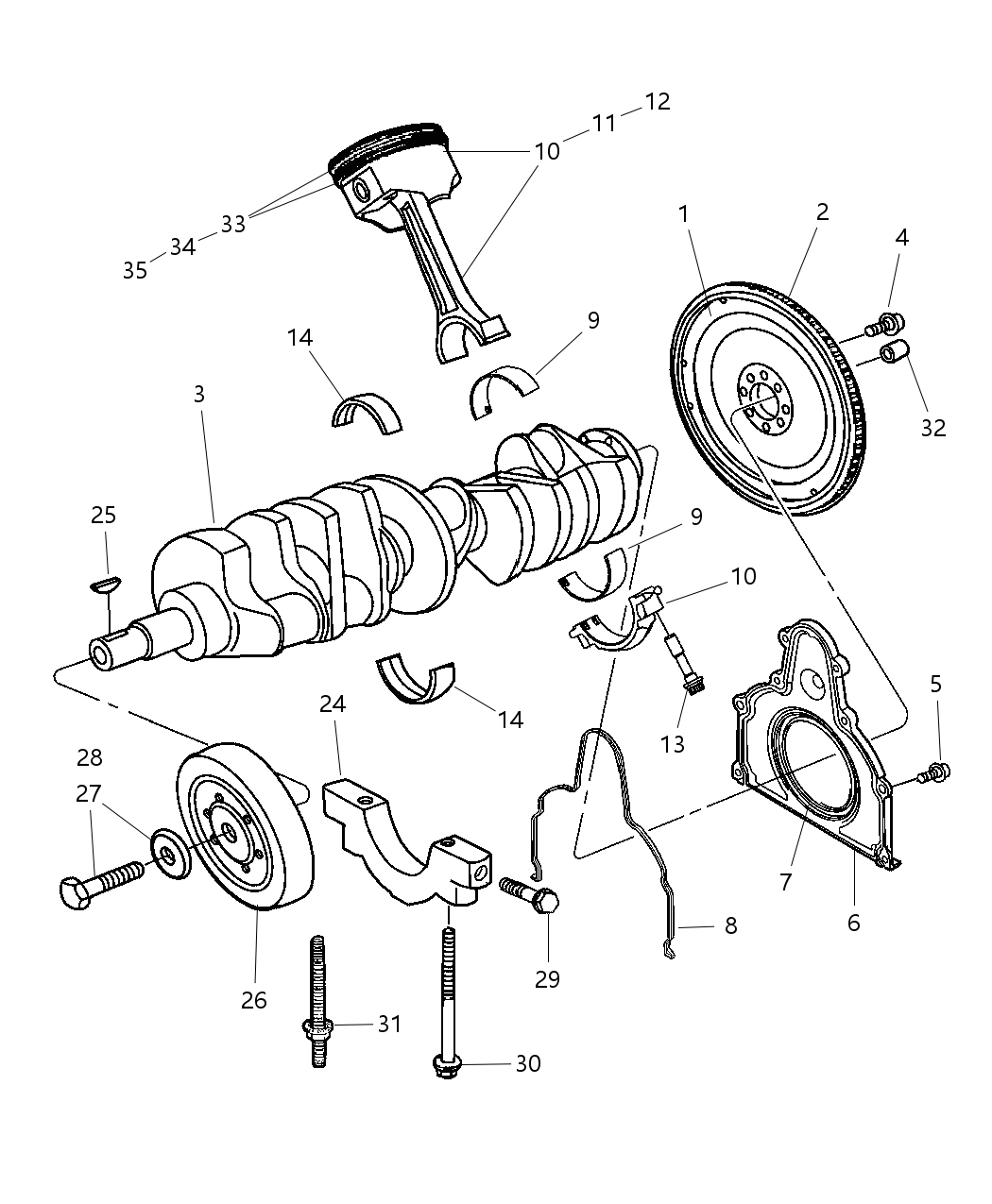 Piston Ring Set Complete Engine .020" O/S