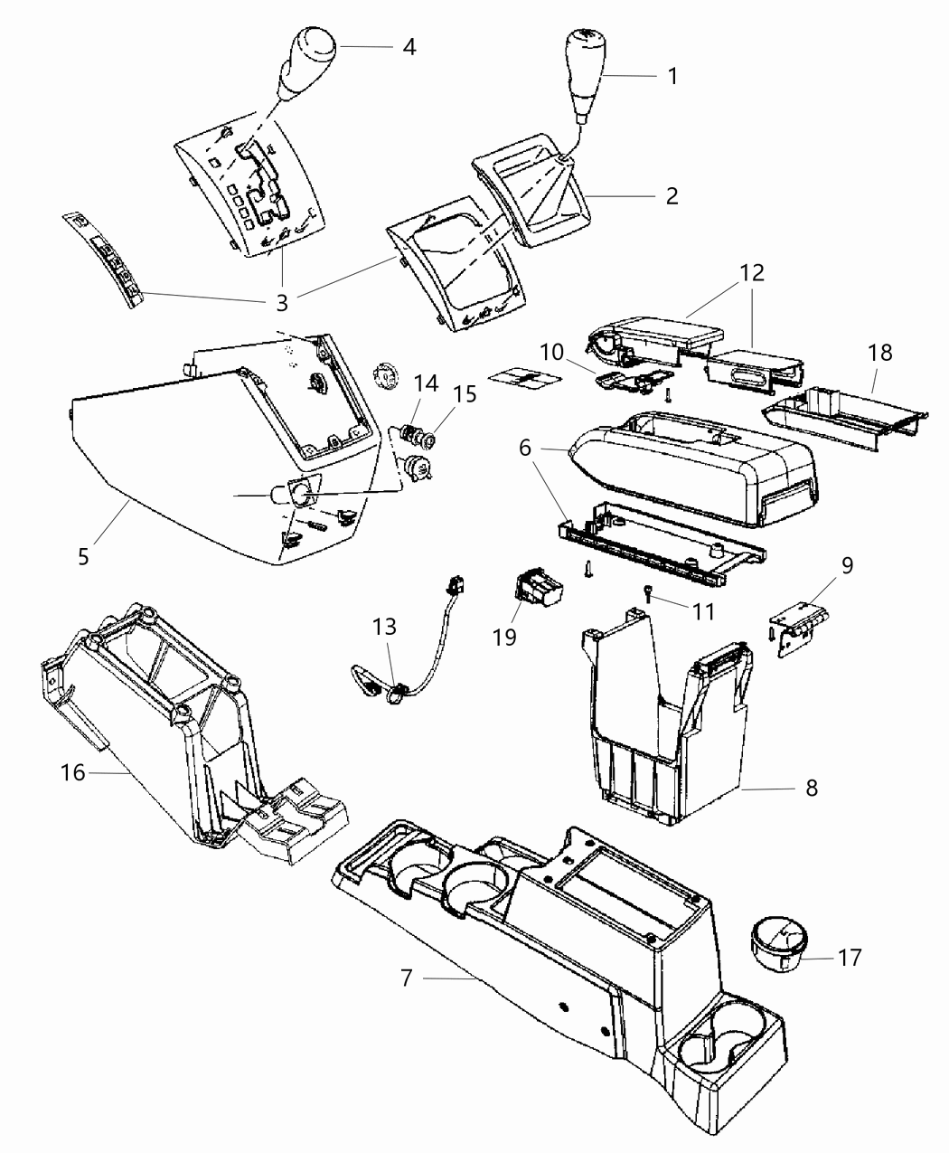 Latch Armrest Lid
