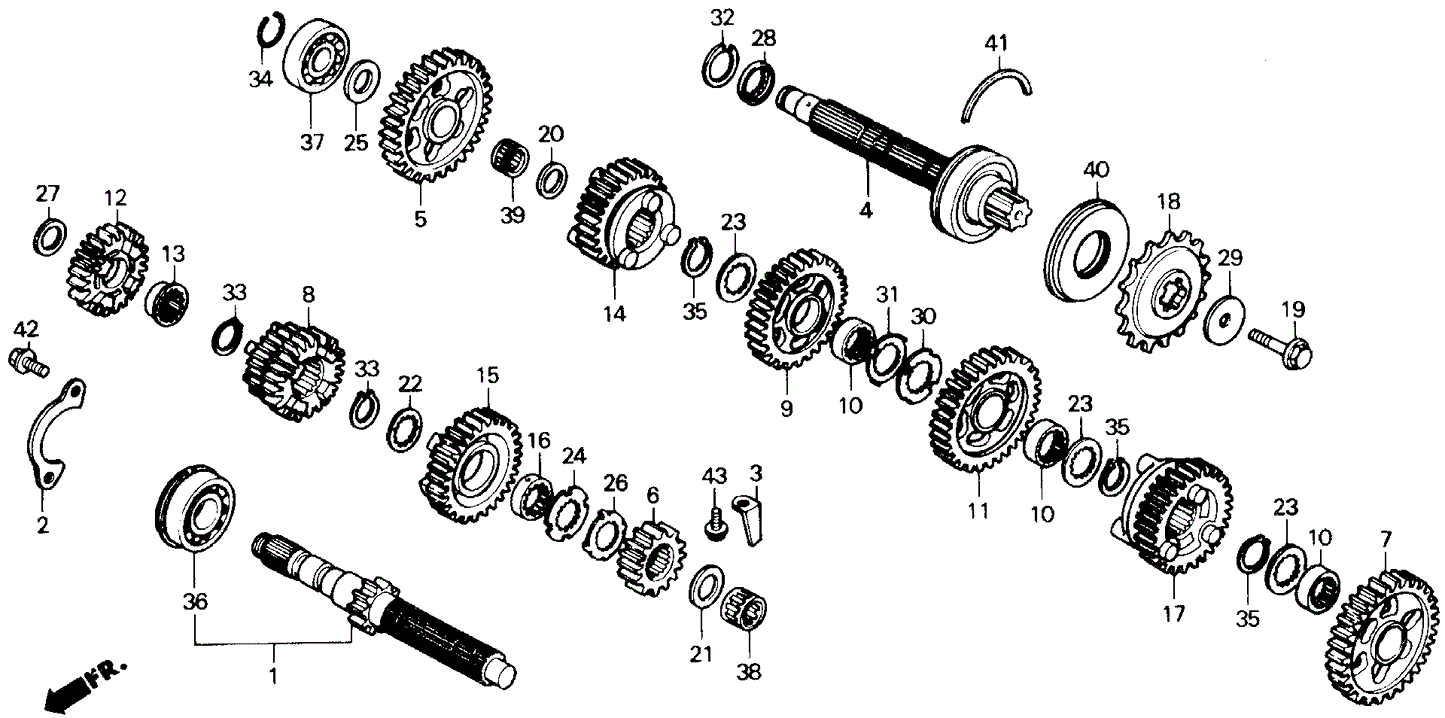 Washer, Spline (25X1.2)