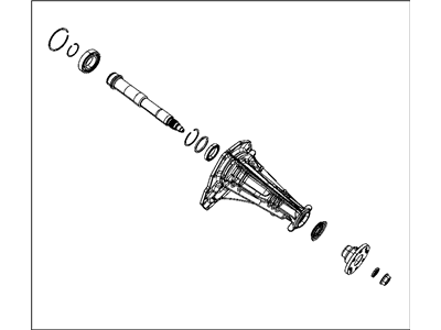 Housing Transmission Rear Extension