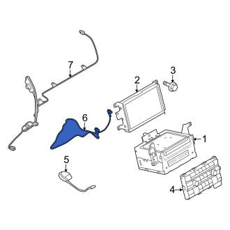New OEM GPS Navigation System Antenna Cable Fits, 2010-2014 Ford Mustang - Part # AR3Z19A397A
