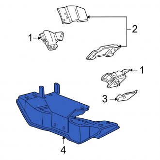 New OEM Automatic Transmission Mount Fits, 2004 Ford Mustang - Part # 2R3Z6068FJ