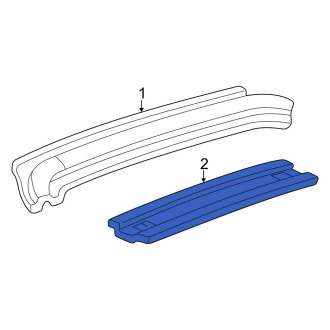 New OEM Roof Header Panel Fits, 1999-2004 Ford Mustang - Part # F4ZZ7603408A