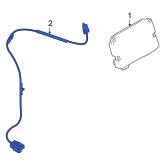 New OEM Mobile Phone Antenna Cable Fits, 2008-2011 Ford Focus - Part # 8S4Z14D202B