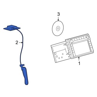 New OEM GPS Antenna Assembly Fits, 2006-2007 Ford Five Hundred - Part # 8G1Z10E893B