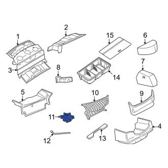 New OEM Floor Jack Fits, 2003-2004 Lincoln Town Car - Part # 3W1Z17080AA