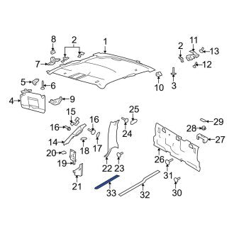 New OEM Right Door Sill Plate Fits, 2009-2014 Ford F-150 - Part # 9L3Z1813208BA