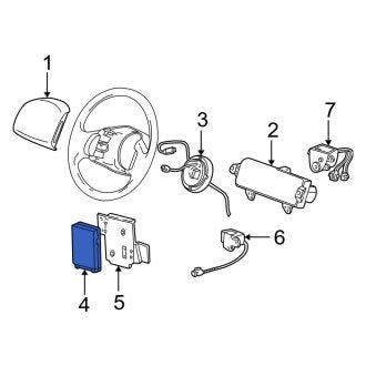 New OEM Air Bag Control Module Fits, 2002-2003 Ford F-150 - Part # 1L3Z14B321BA