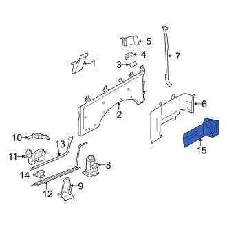 New OEM Floor Jack Cover Fits, 2008-2014 Ford E-series - Part # F8UZ3945626AAC