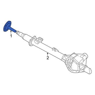 New OEM Rear Left Drive Axle Shaft Fits, 1985, 1987-2006 Ford E-series - Part # YC2Z4234CB