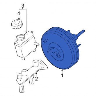 New OEM Power Brake Booster Fits, 2003-2006 Ford Expedition - Part # 2L1Z2005DB