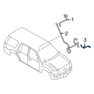 New OEM GPS Navigation System Antenna Cable Fits, 2009-2014 Ford Expedition - Part # 9L1Z19A397D