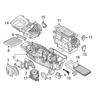 New OEM A/C Evaporator Temperature Sensor Fits, 2011-2015 Ford Explorer - Part # BB5Z19C734B