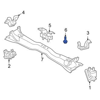 New OEM Automatic Transmission Mount Bolt Fits, 2007-2010 Ford Sport Trac - Part # W708138S900