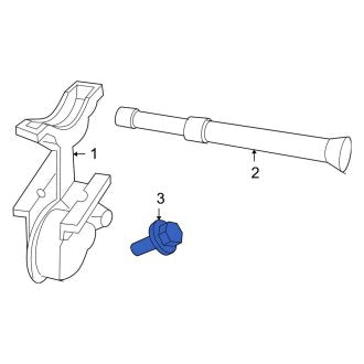 New OEM Spare Tire Carrier Winch Bolt Fits, 2001-2008 Ford Escape - Part # W506425S439