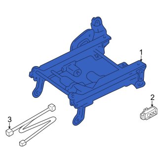 New OEM Seat Track Fits, 2005-2007 Ford Escape - Part # 5L8Z7861705AB