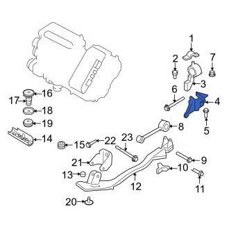 New OEM Automatic Transmission Mount Fits, 2008-2012 Ford Escape - Part # 5M6Z6038AA