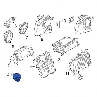 New OEM Front Speaker Fits, 2013-2014 Ford Edge - Part # CH6Z18808A