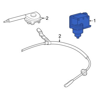 New OEM Cruise Control Servo Fits, 2004-2007 Ford Freestar - Part # 6F2Z9C735AA