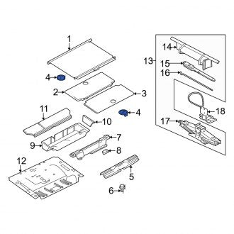 New OEM Rear Floor Jack Handle Fits, 2007-2010 Mercury Mountaineer - Part # 7L2Z78116A76AA