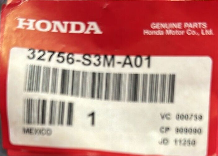 New OEM 2003 Acura CL: Genuine OEM Factory Original, Sub-Wire Door Harness Part # 32756-S3M-A01