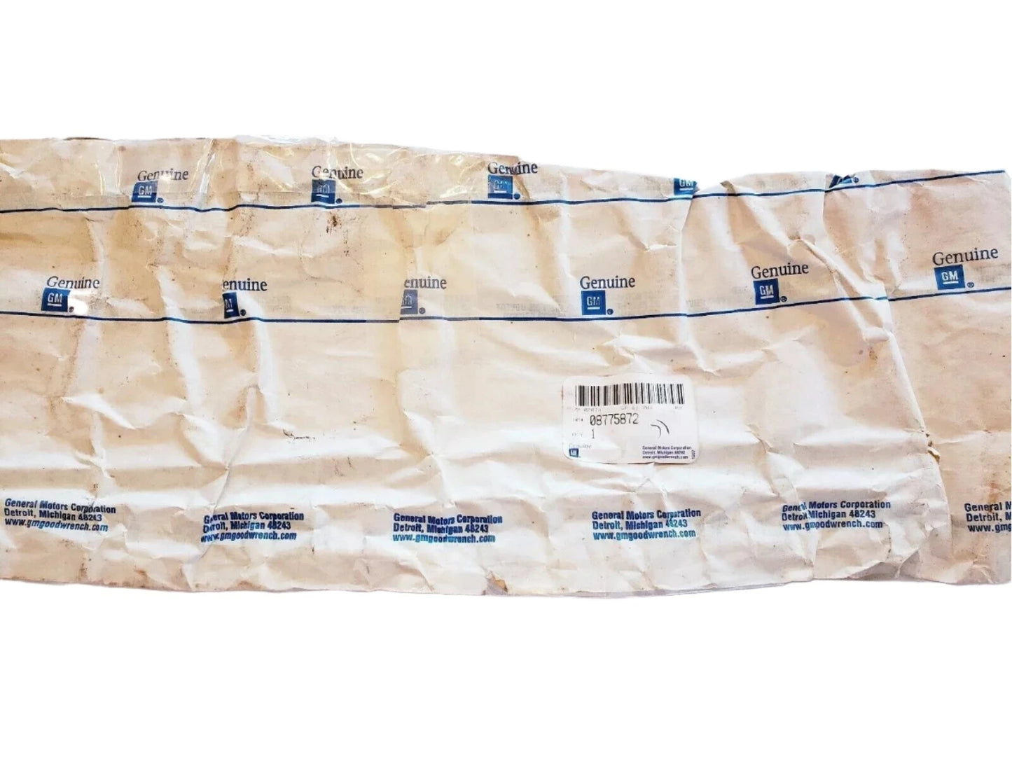 New OEM 1967–1969 Chevrolet Camaro Coupe Right Rear Window Molding – Part # 8775872