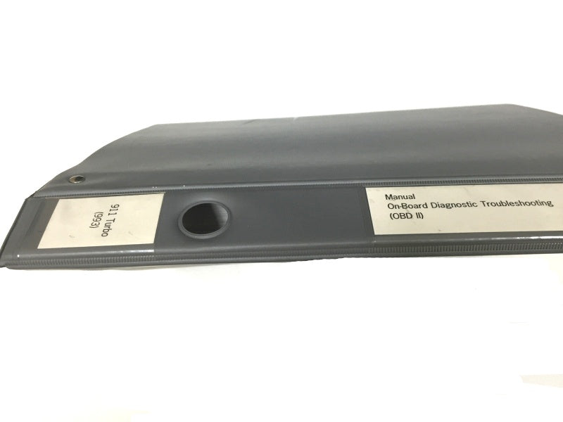 New 1995-1998 Porsche 911 Turbo (993) Workshop Diagnostics Manual, Part # WVK-100-002