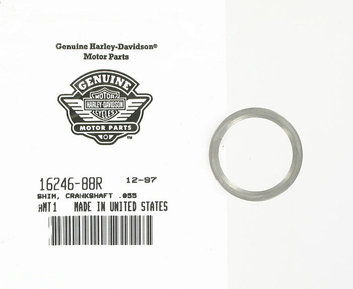 New OEM Genuine Harley-Davidson Thrust Washer Flywheel .055", 16246-88R