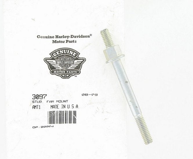 New OEM Genuine Harley-Davidson Stud Fan Mount, 3097