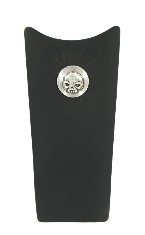 New OEM Genuine Harley-Davidson Console Insert Leather Skull, 71647-05