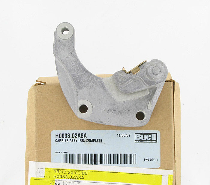 New OEM Genuine Harley-Davidson Carrier Rear Caliper, H0033.02A8A