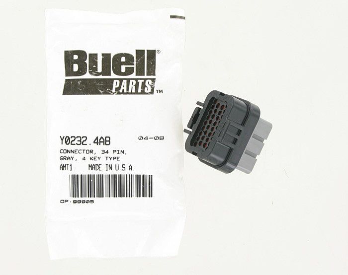 New OEM Genuine Harley-Davidson Connector 34-Pin 4-Key Type, Y0232.4A8