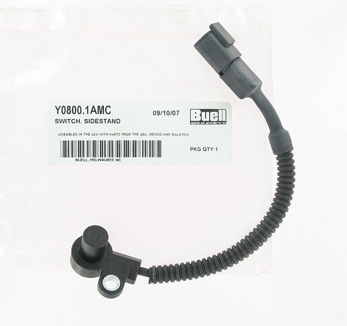 New OEM Genuine Harley-Davidson Sidestand Switch, Y0800.1AMC
