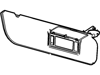 Visor Assy - Sun