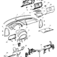 Striker Glove Box Door Latch