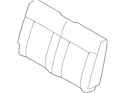 Cover Assy - Rear Seat Back