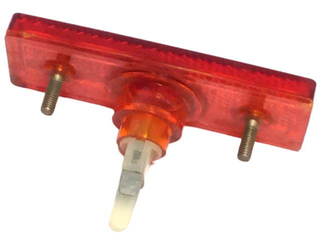 New OEM 1968-1978 Lamborghini Espada Rear Side Marker Light, Part # 006743118