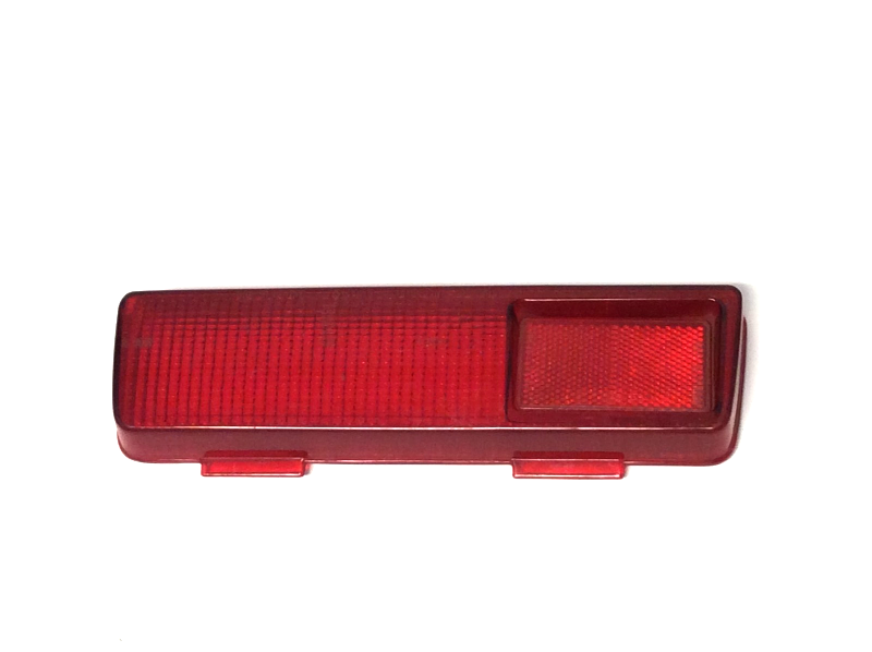 New OEM 1972 Lamborghini Jarama Left Rear Tail Lamp Lens, Part # 006843008